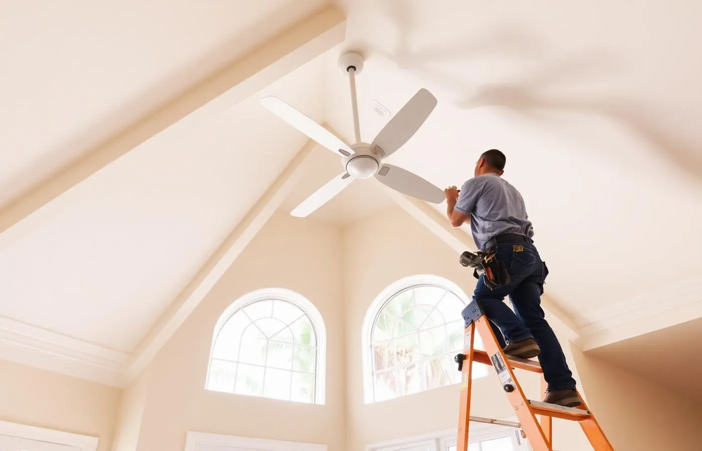 Ceiling Fan Installation in Palm Beach County